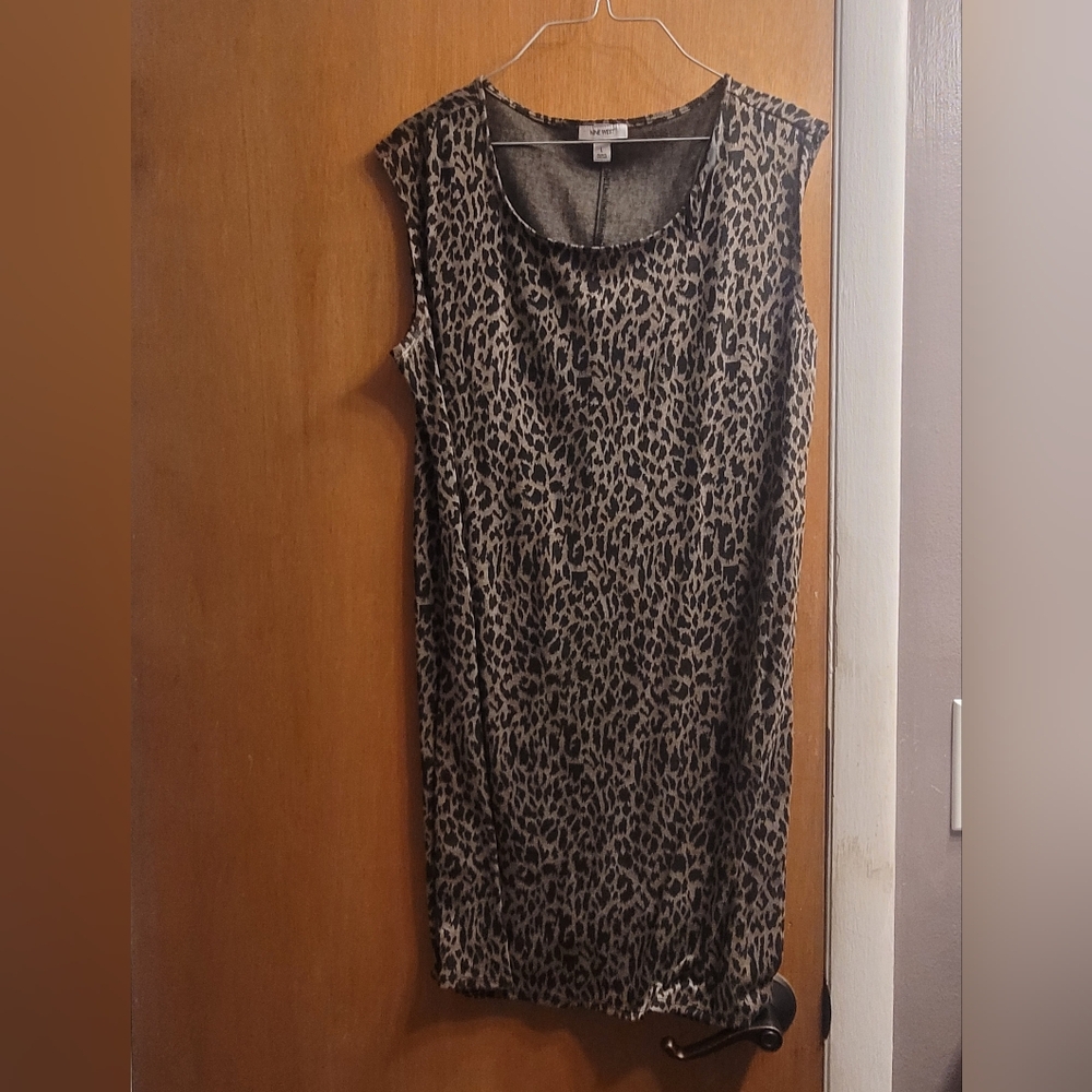 Nine West Animal Print Dress